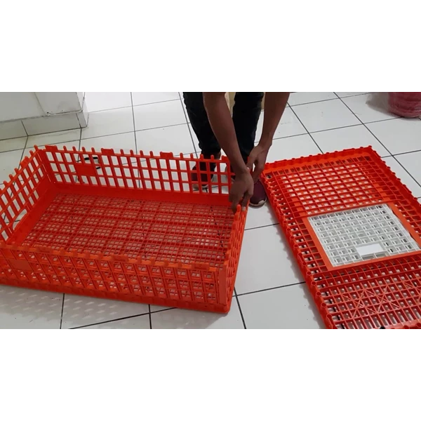 CHICKEN CART WITH PLASTIC FIBER MATERIAL