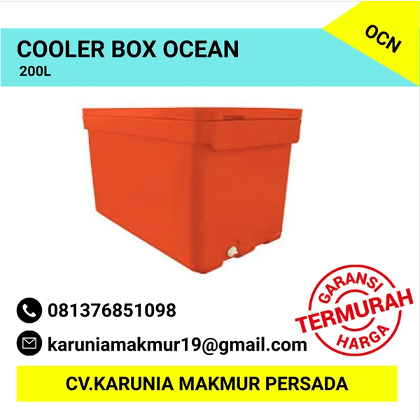 COOLBOX OCN 200 LTR FISH COOLER BOX