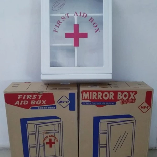First Aid BOX AS A PLACE TO STORE MEDICINE
