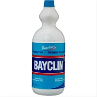 CLOTHING BLEACHING MATERIALS FOR REMOVING DIRT STAINS ON BAYCLIN 1 LTR CLOTHES