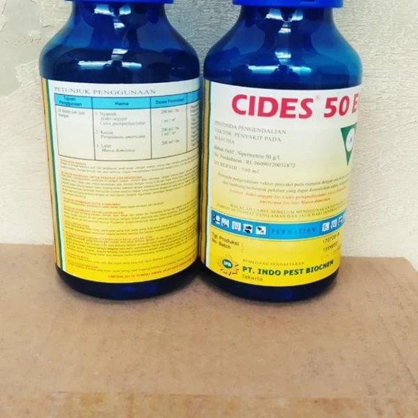 CIDES 50 EC AS FOGGING MEDICINES FOR MOSQUITOES OR INSECTS CAPACITY 500 ML
