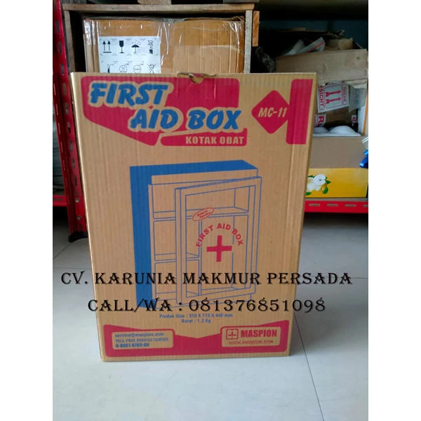 Maspion Brand First Aid Medicine Box