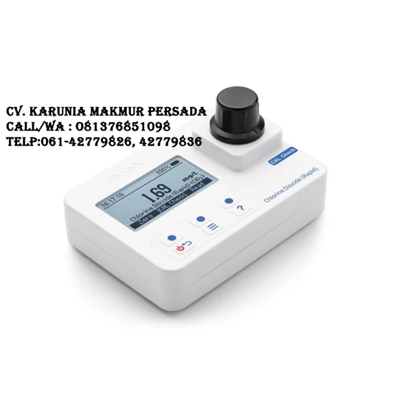 Hanna HI97779 Chlorine Dioxide Rapid Photometer - Alat Laboratorium Umum