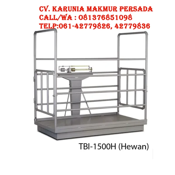 BENCH SCALE TBI 1500 H FOR ANIMALS