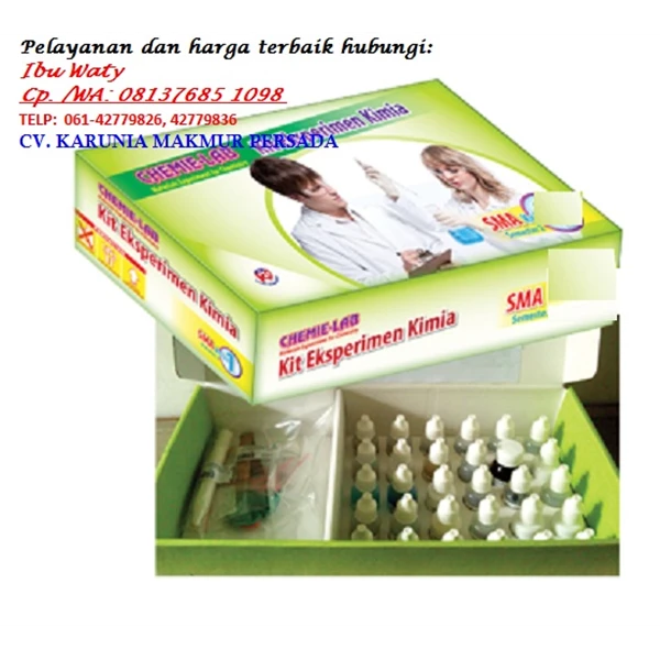 CHEMICAL EXPERIMENT MATERIAL KIT FOR SMA/MA Class XI Semester 2