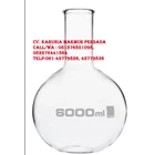 BOILING FLASK 6000mL Narrow Neck Round Bottom Borosilicate Glass DURAN 1