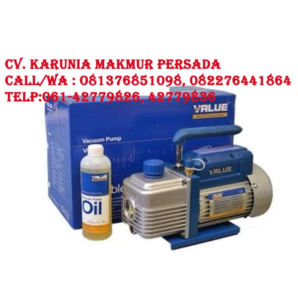 Vacuum Pump VALUE 1/3HP 4CFM VE135N - Pompa Vakum VALUE 1/3HP 4CFM VE135N 