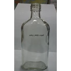 Glass Flat Bottle 250 Ml Capacity 1