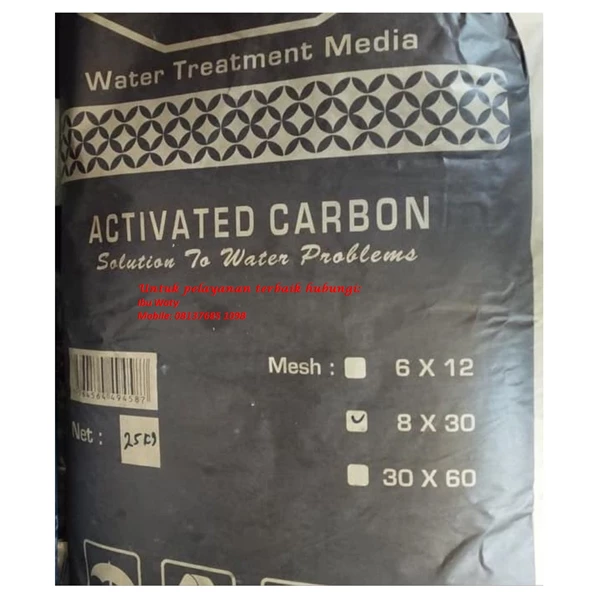 Activated Carbon Procarb Mesh 8 x 30 (Water Treatment Media)