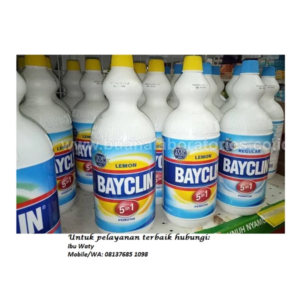 Baycline Bleach 1 Liter Package Kemasan