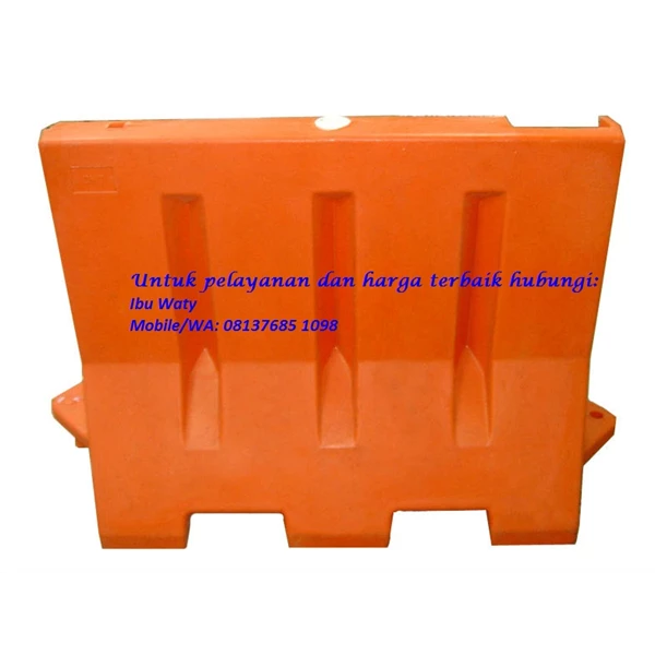 Hdpe Plastic Road Barrier 1200 x 800 x 500 mm