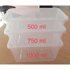 Thin Wall kotak plastik 500- 750 -1000 ml 2