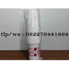 Plastic Ball Cup / Polka-dotted Plastic Cup 8.5 cm Height 1