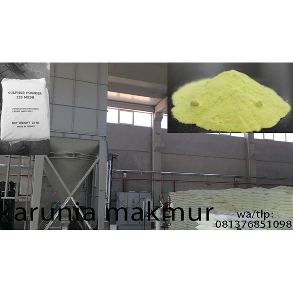 Powdered Sulfur / pure powdered sulfur