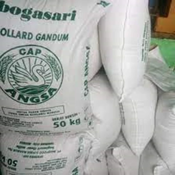 Pollard Wheat Stamp Goose Bogasari 50 kg