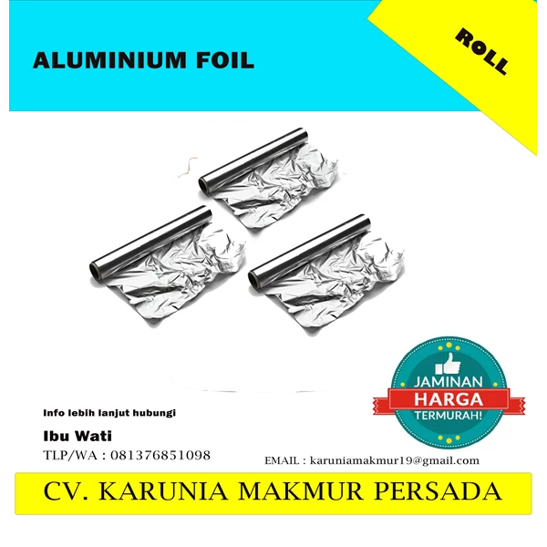 Aluminium Foil Perlengkapan Restoran Lainnya