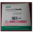 DISPOSABLE NEEDLE 18G ONE MED 1